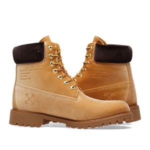 Off White x Timberland Boots